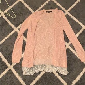 Pink Cardigan